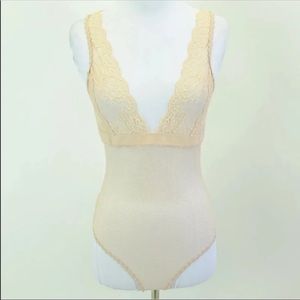 Kim Kardashian West Stella McCartney Lace Bodysuit, Size Medium